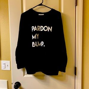 “Pardon My Bump” Sweatshirt